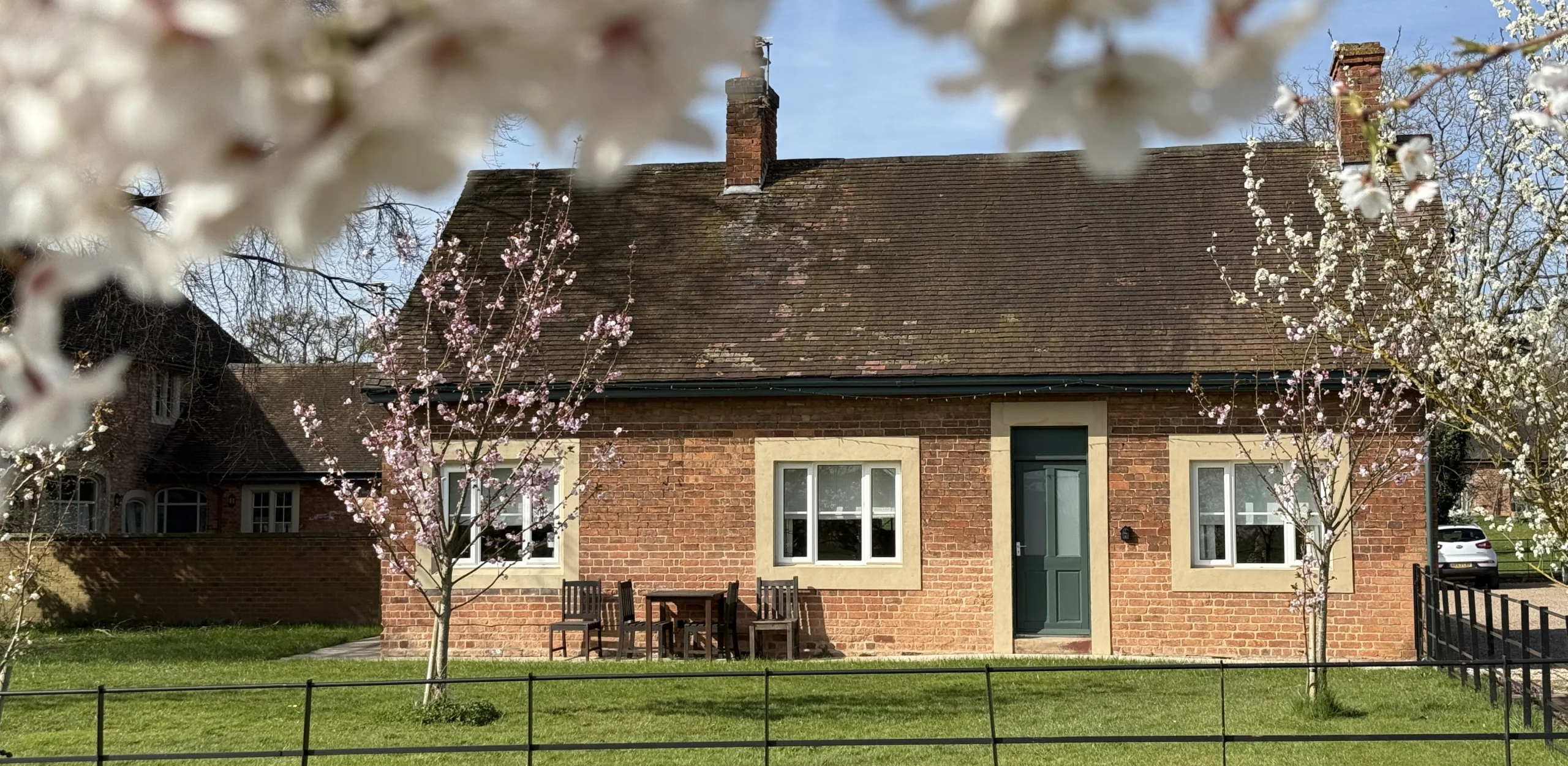 quaint brick front cottage bungalow doddington estate