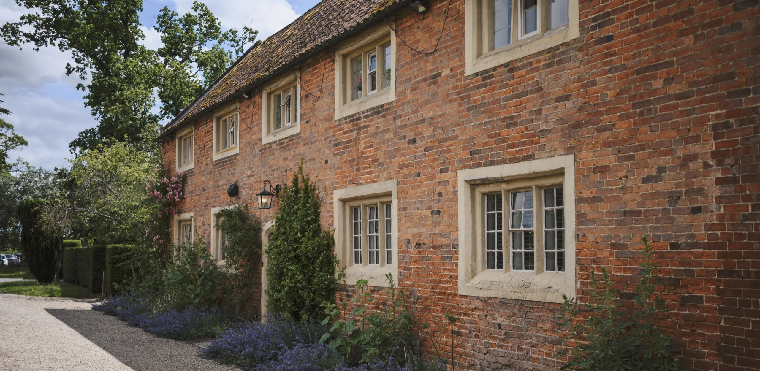exterior of a quaint country cottage the coach house doddington estate