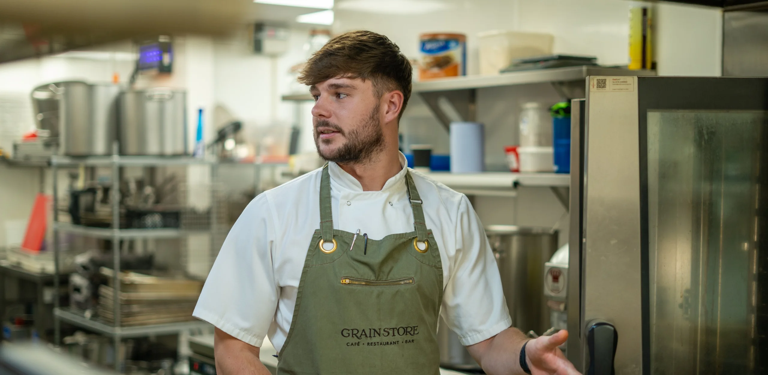 chef portrait kurtis at doddington hall