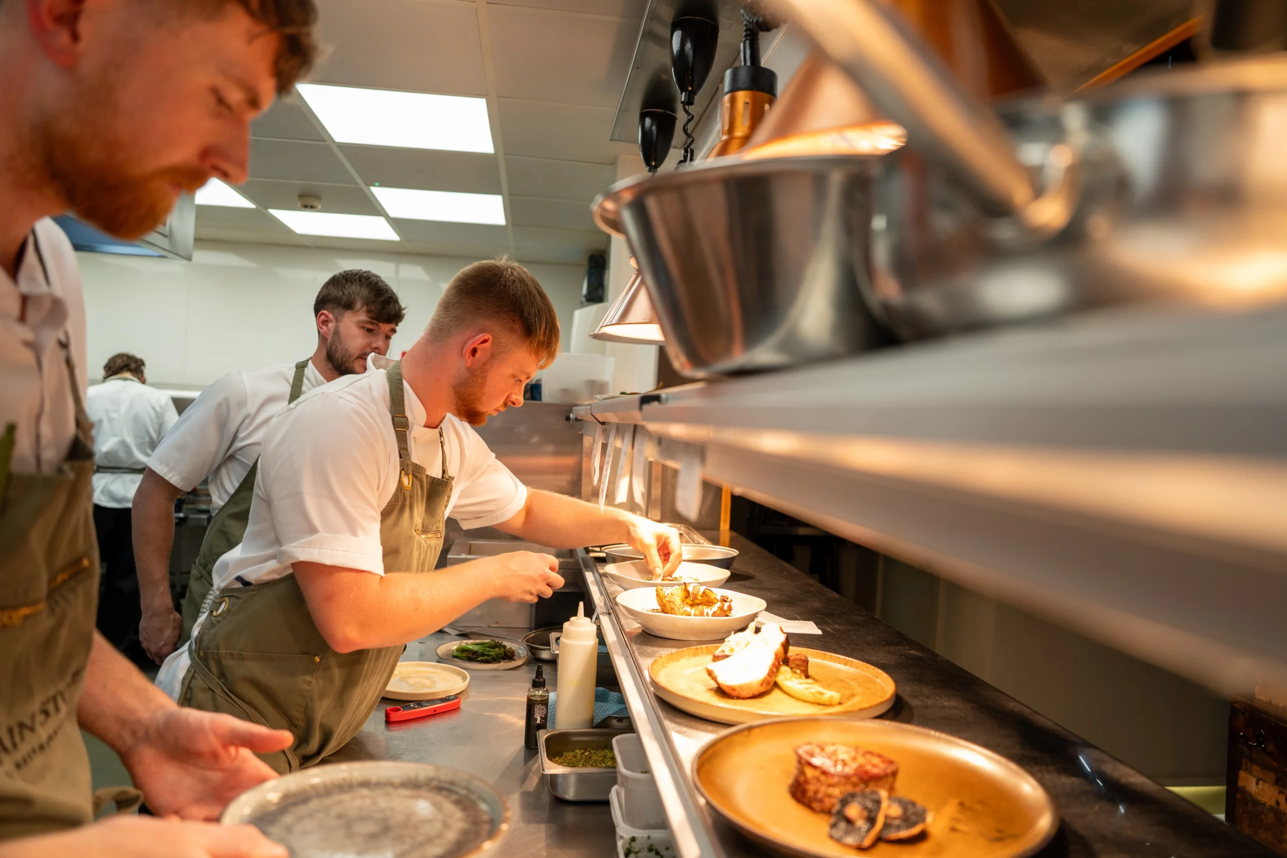 chefs at the pass doddington grain store