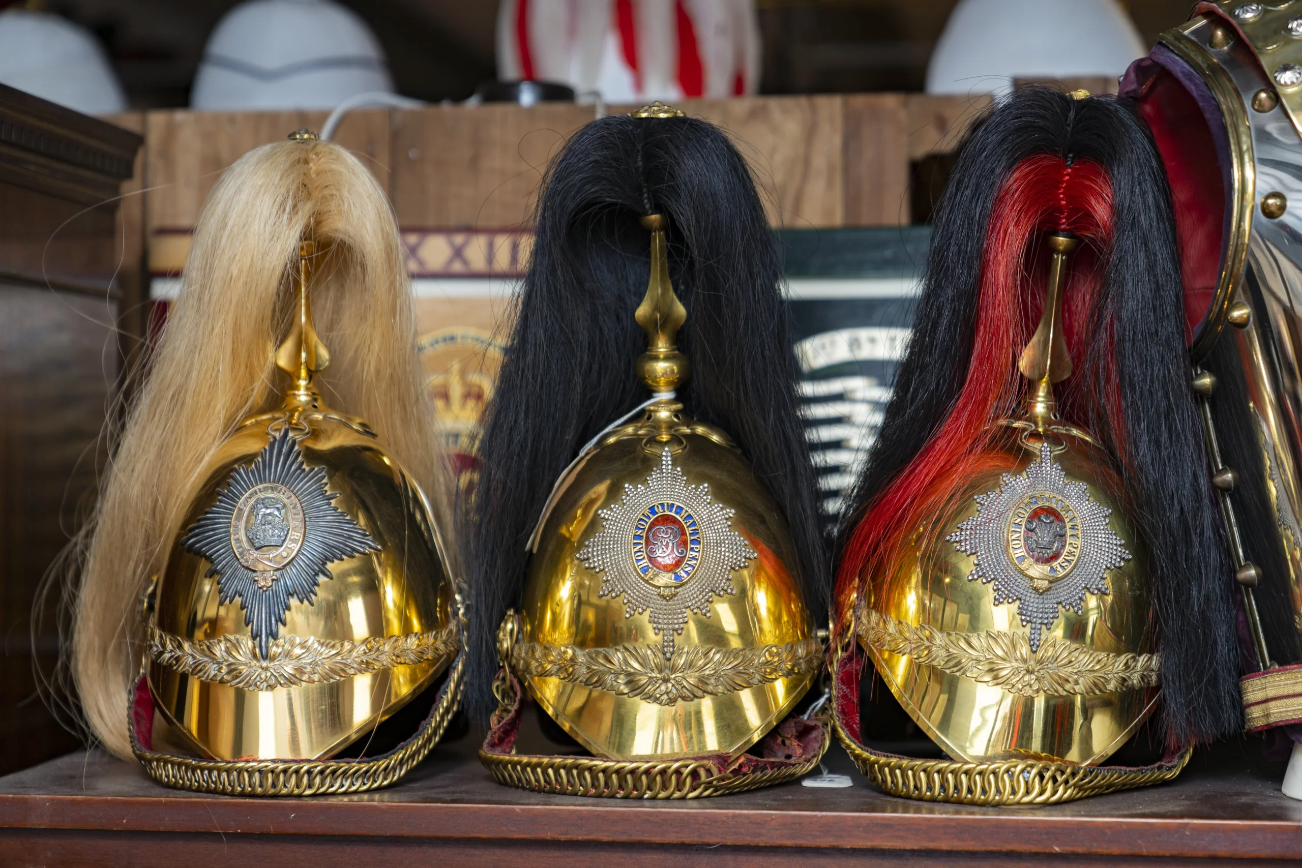 doddington hall uniform collection helmets