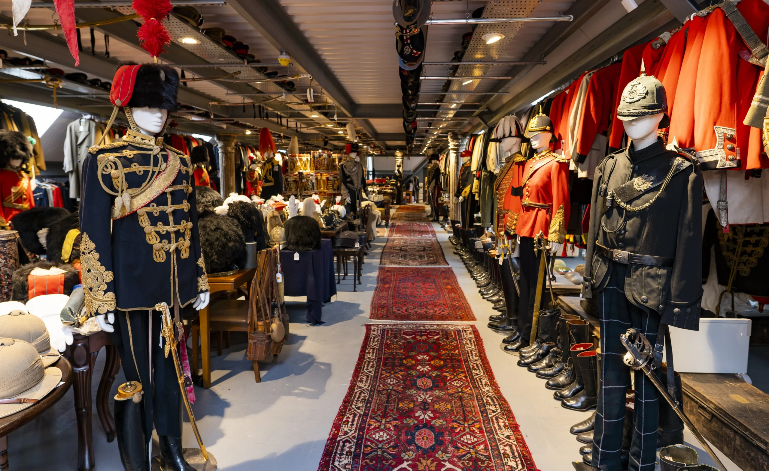 doddington uniform collection view of the room