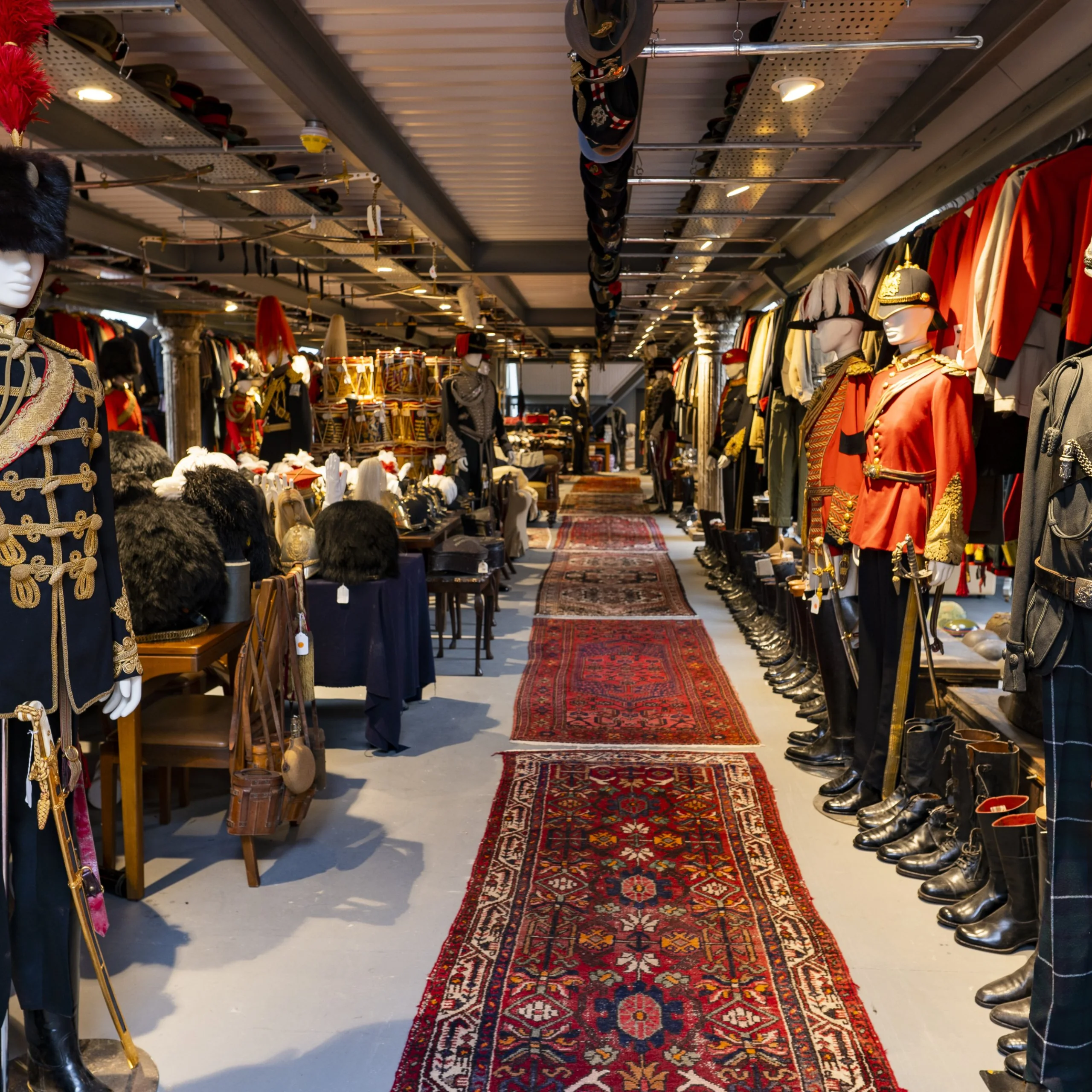 doddington uniform collection view of the room