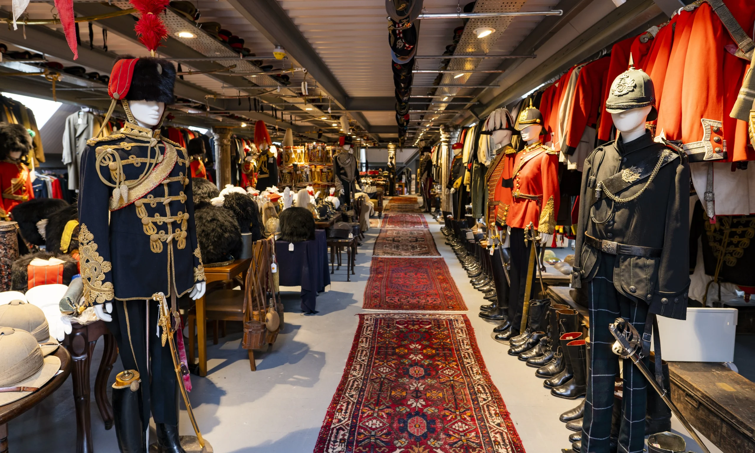 doddington uniform collection view of the room