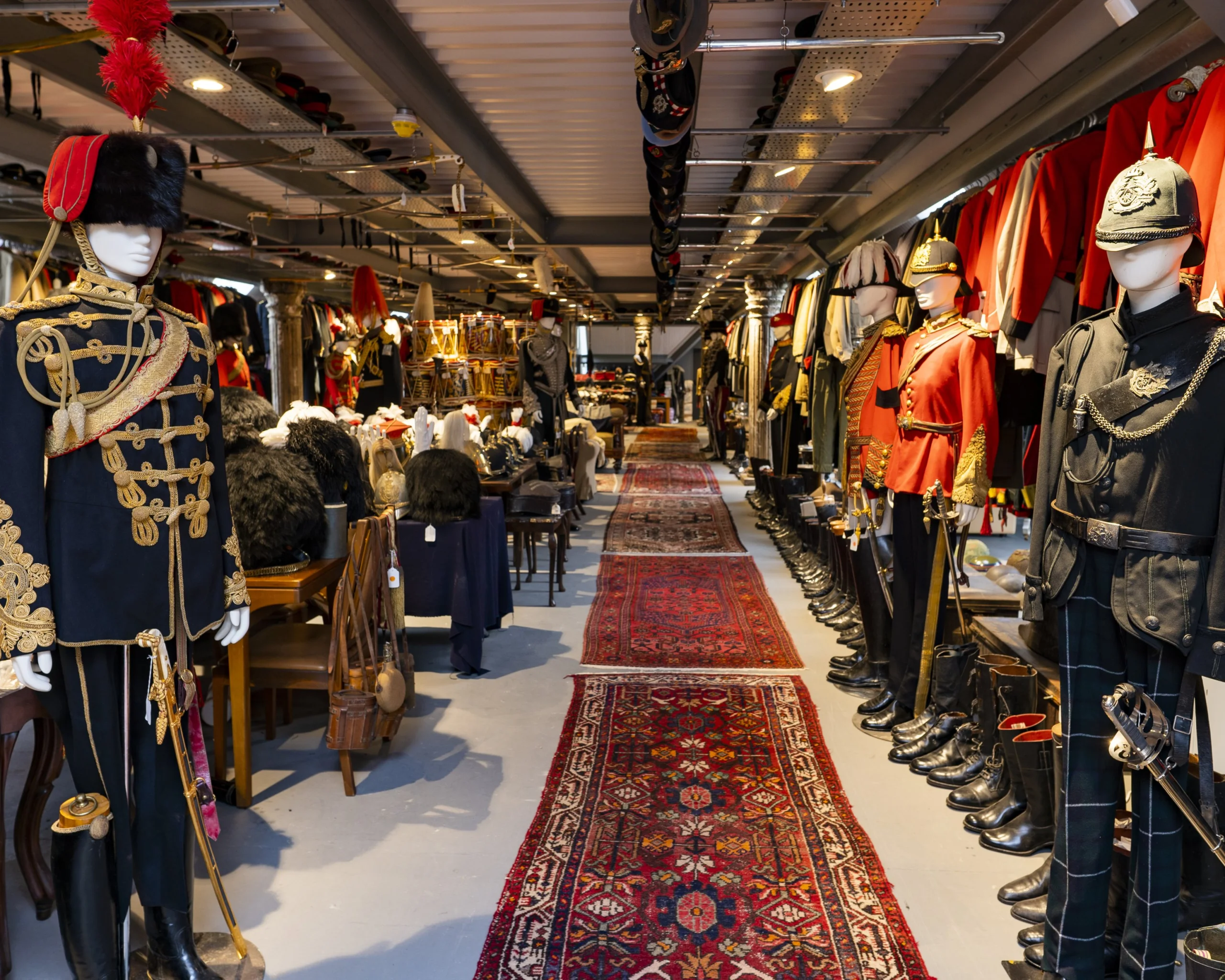 doddington uniform collection view of the room