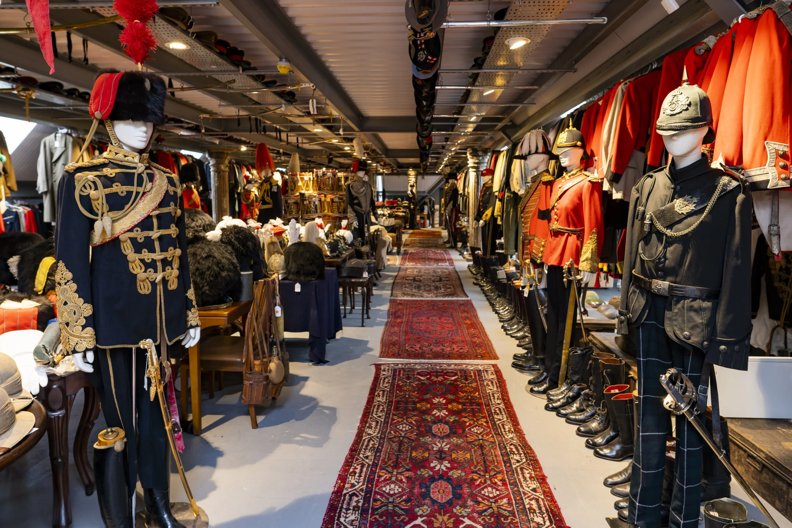 doddington uniform collection view of the room
