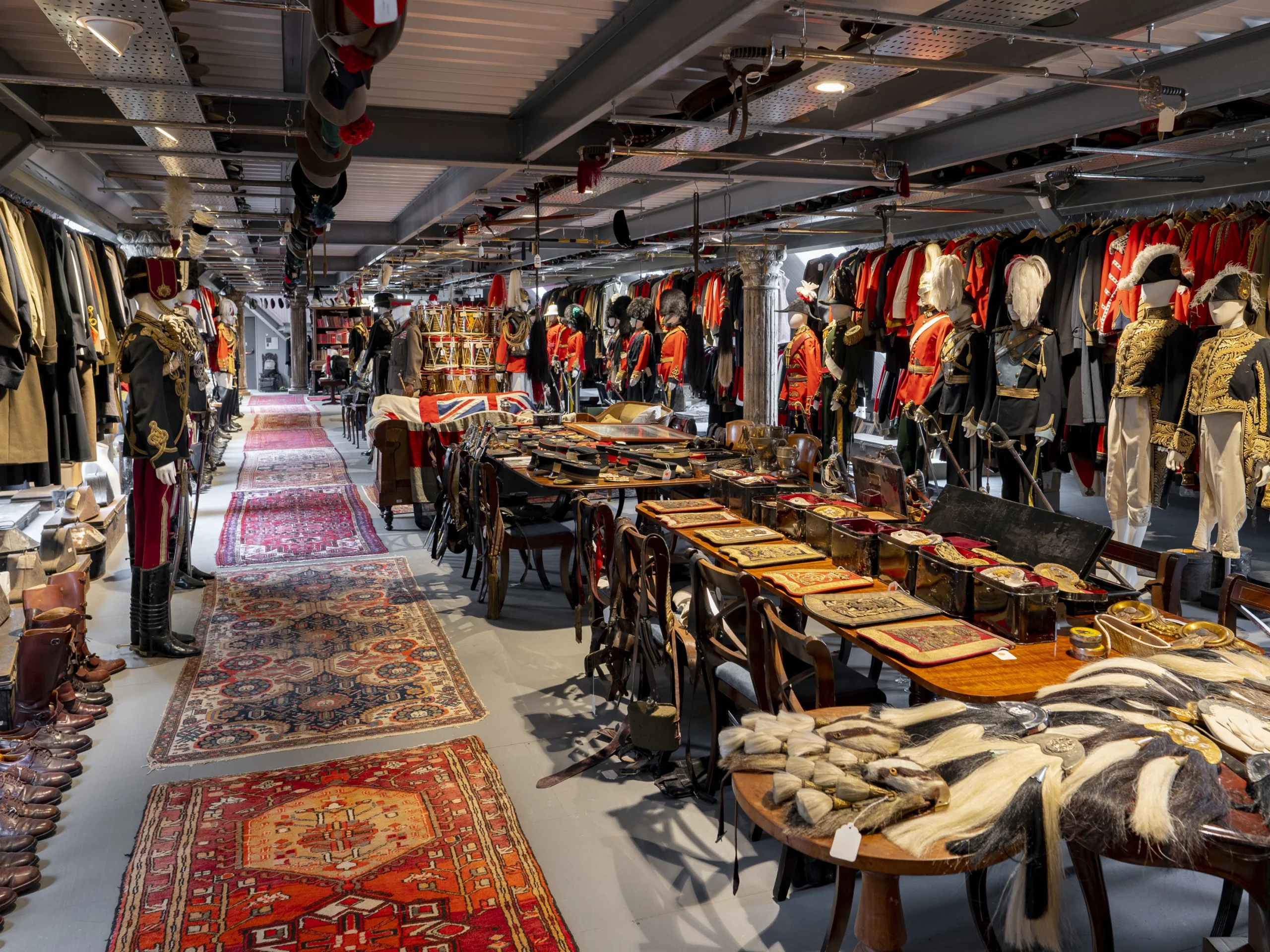 doddington uniform collection overview of the room