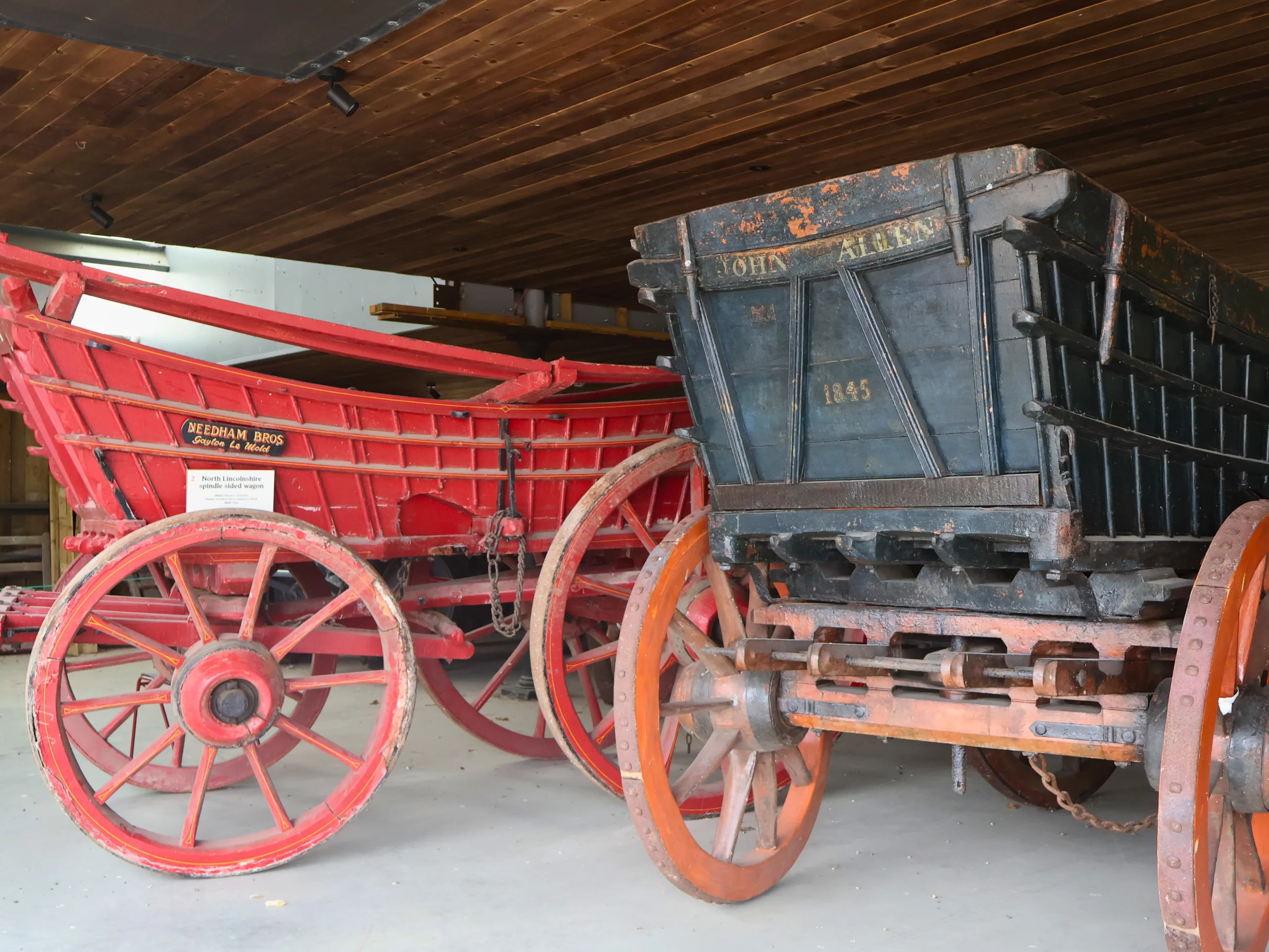north Lincolnshire spindle sided wagon doddington hall