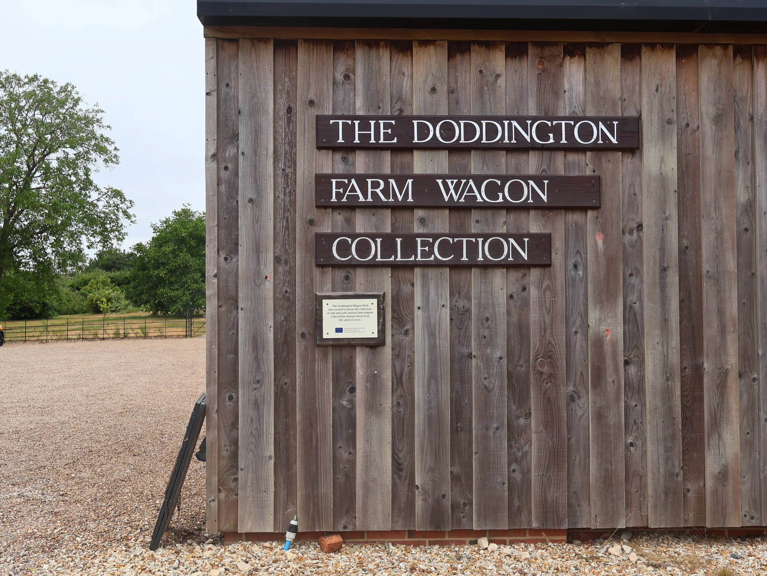 doddington hall wagon shed exterior