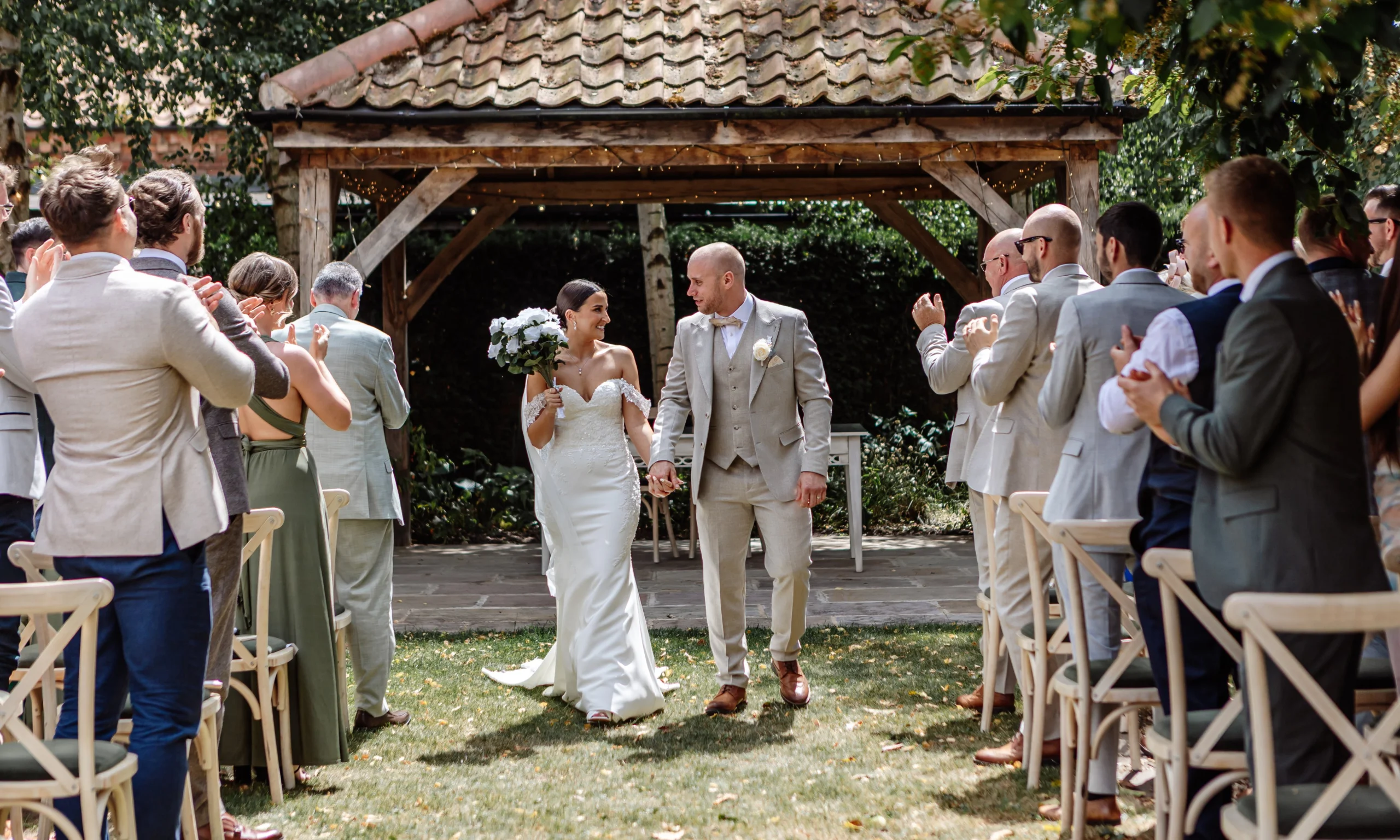 a wedding in the ground of doddington estate