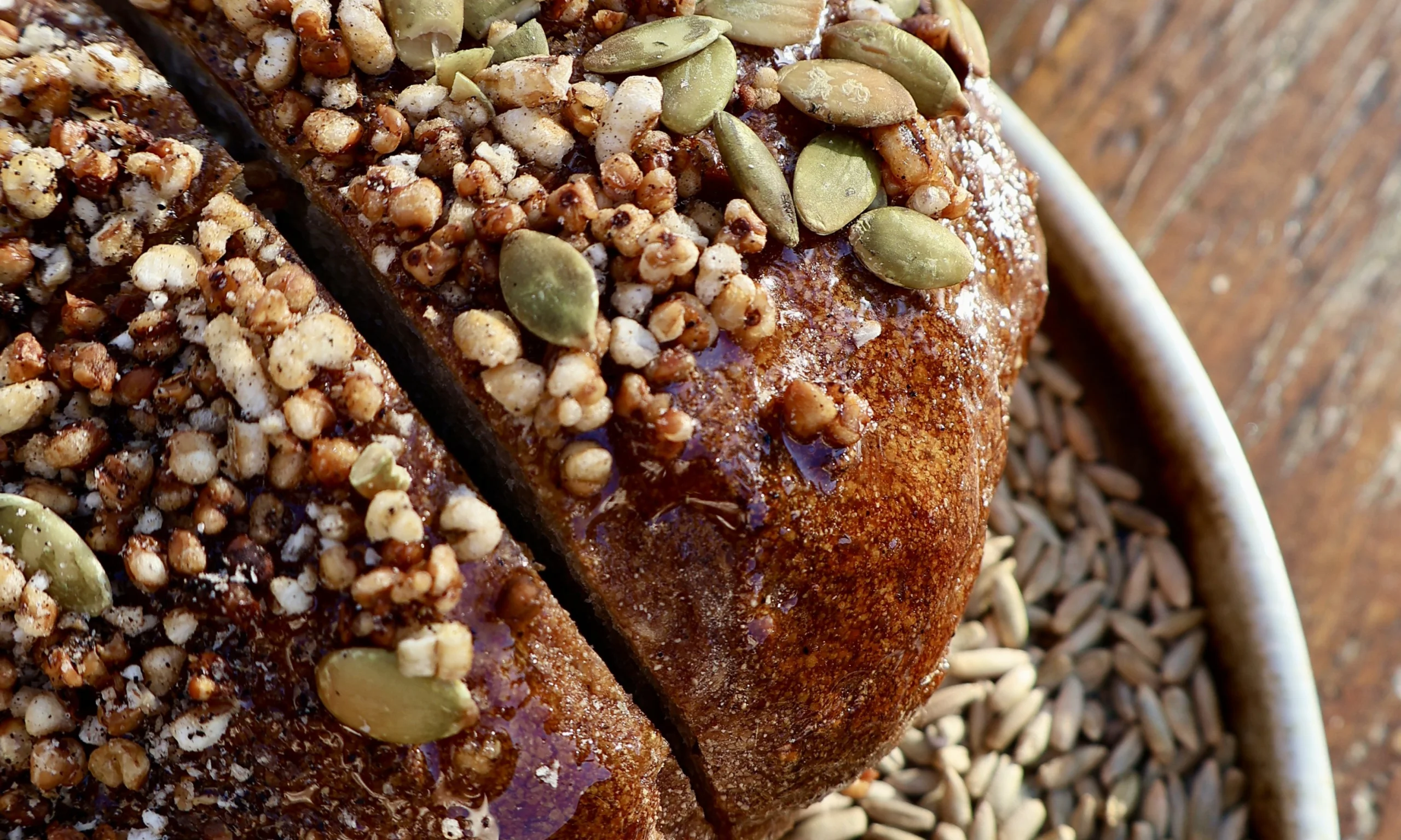 seeded bread at doddington hall