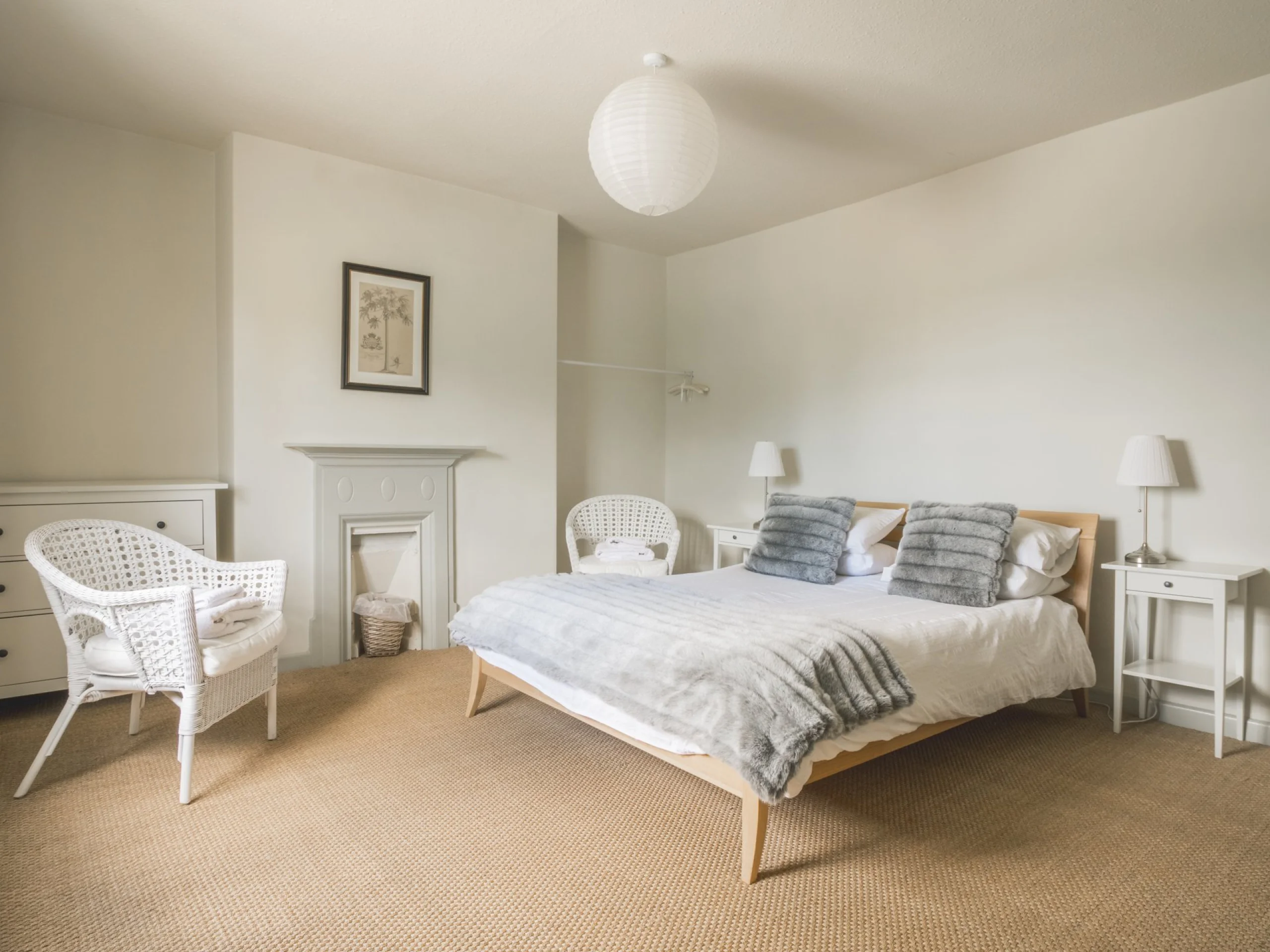 the bedroom at holly farm doddington hall