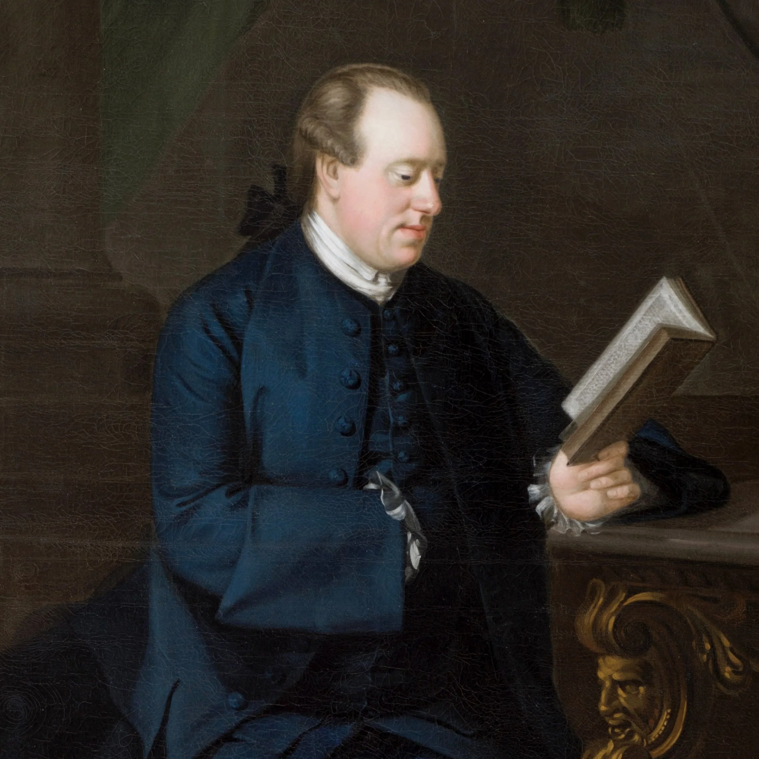 a painting of john delaval at doddington hall