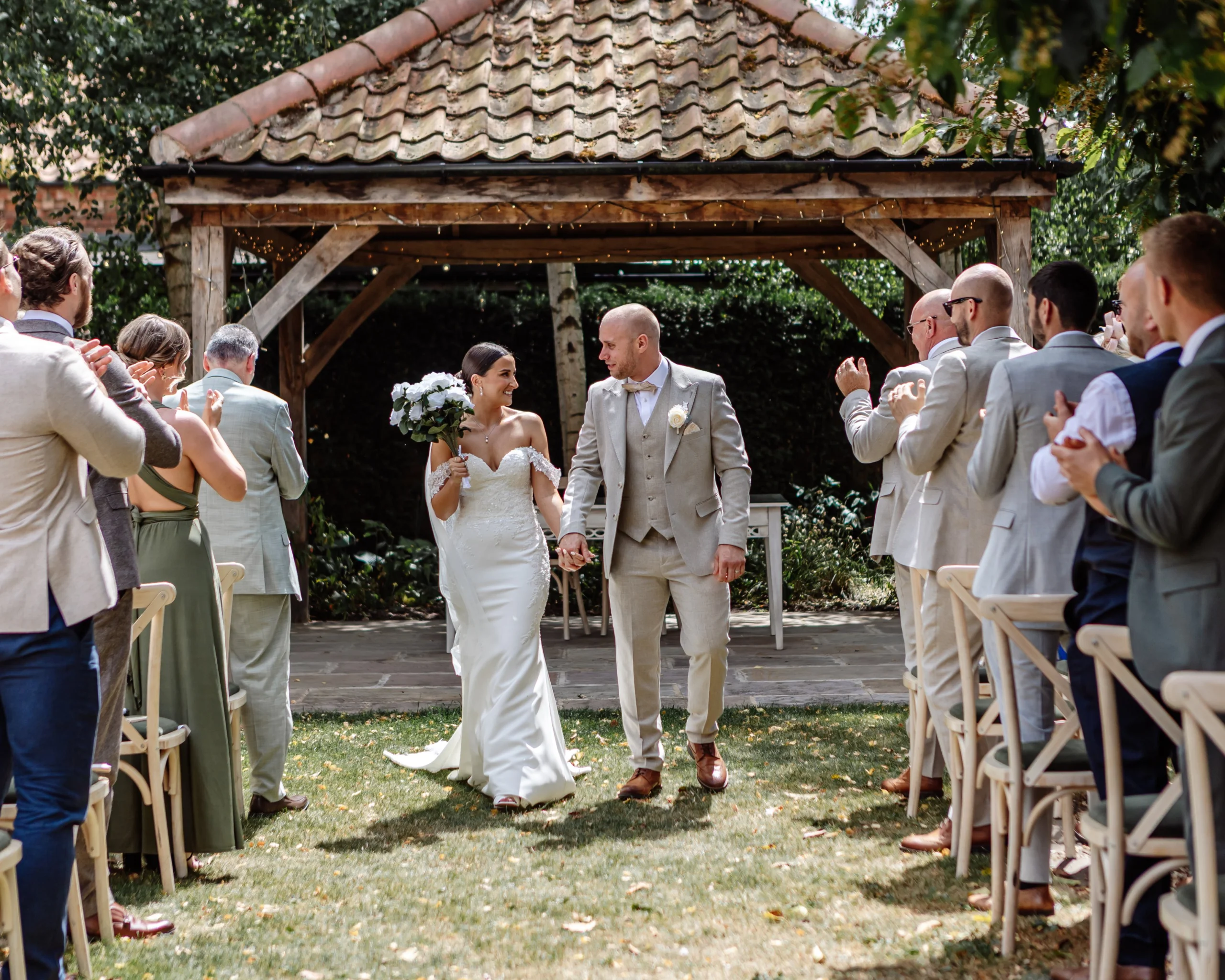 a wedding in the ground of doddington estate