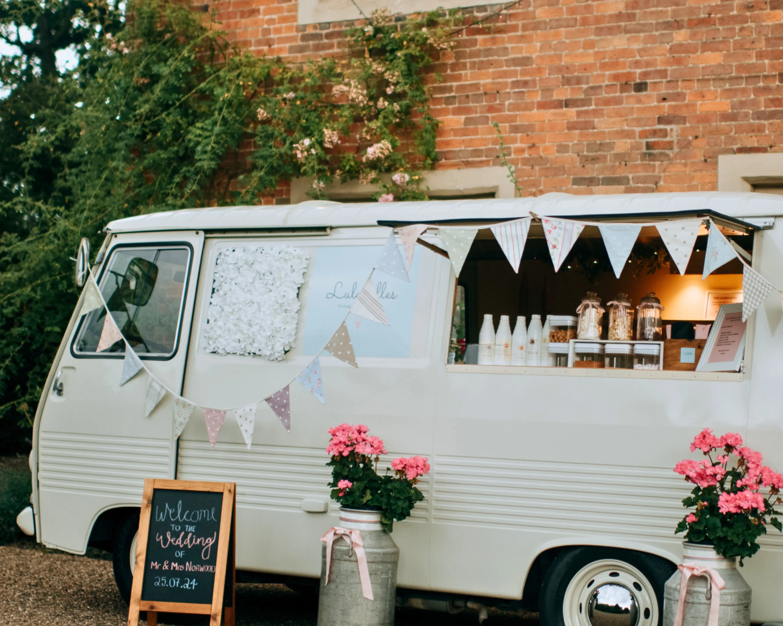 vintage ice cream van lulabelles