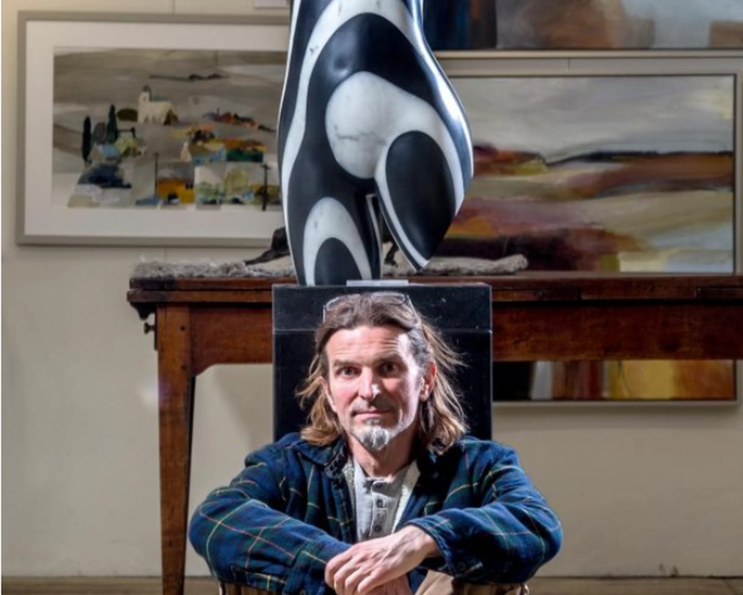 piotr gargas sculpture artist at doddington hall