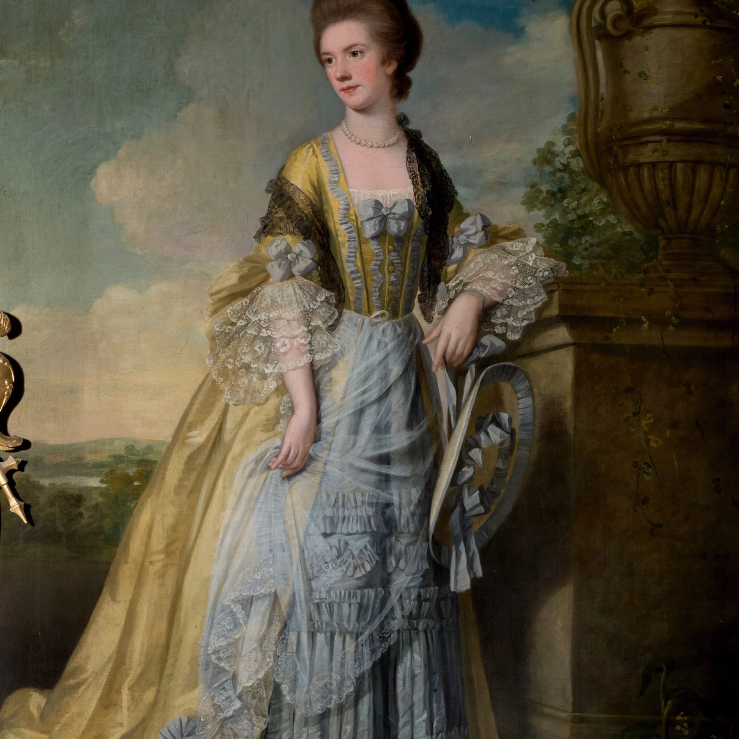 painting of sary lady pollington part of the doddington art collection